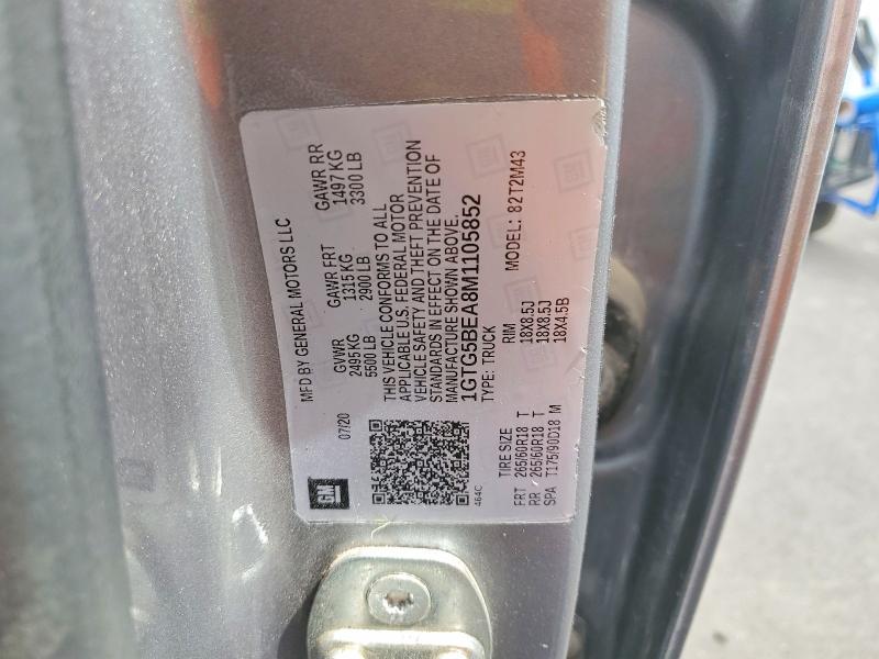 Продаж на аукціоні авто 2021 Gmc Canyon, vin: 1GTG5BEA8M1105852, номер лоту: 60374406