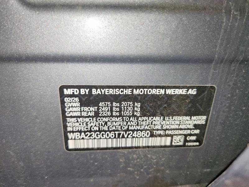 Aukcja sprzedaży 2026 Bmw 228xi, vin: WBA23GG06T7V24860, numer aukcji: 60409576