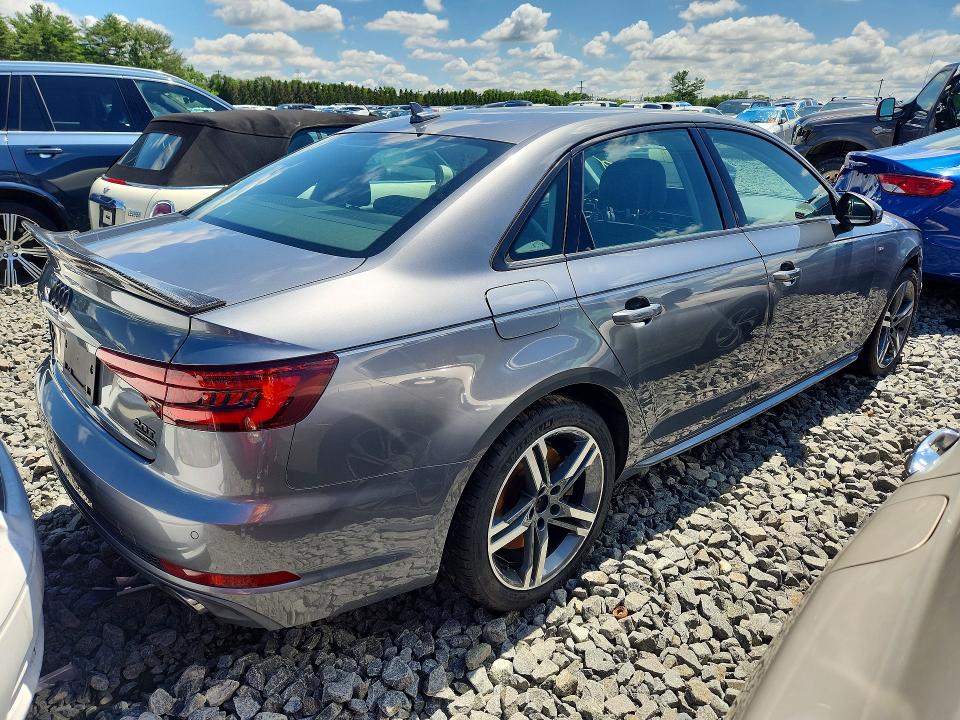 2018 Audi A4 მანქანა იყიდება აუქციონზე, vin: WAUENAF47JA209557, აუქციონის ნომერი: 58199406