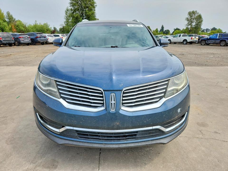 62156136 :رقم المزاد ، 2LMTJ6KR4GBL44612 vin ، 2016 Lincoln Mkx مزاد بيع