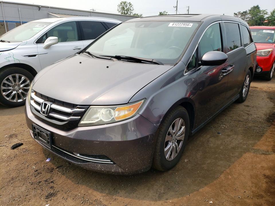 Продажа на аукционе авто 2014 Honda Odyssey, vin: 5FNRL5H60EB010640, номер лота: 61222956