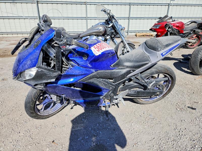 56807616 :رقم المزاد ، MH3RH18YOLK003099 vin ، 2020 Yamaha Yzfr3 مزاد بيع