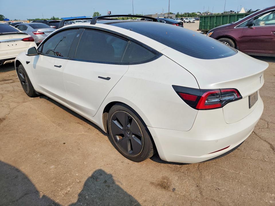 60199876 :رقم المزاد ، 5YJ3E1EA1MF838213 vin ، 2021 Tesla Model 3 مزاد بيع
