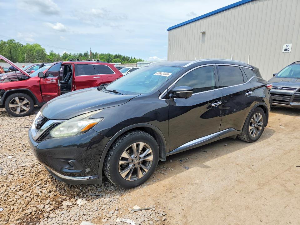 60847006 :رقم المزاد ، 5N1AZ2MH1FN258041 vin ، 2015 Nissan Murano مزاد بيع