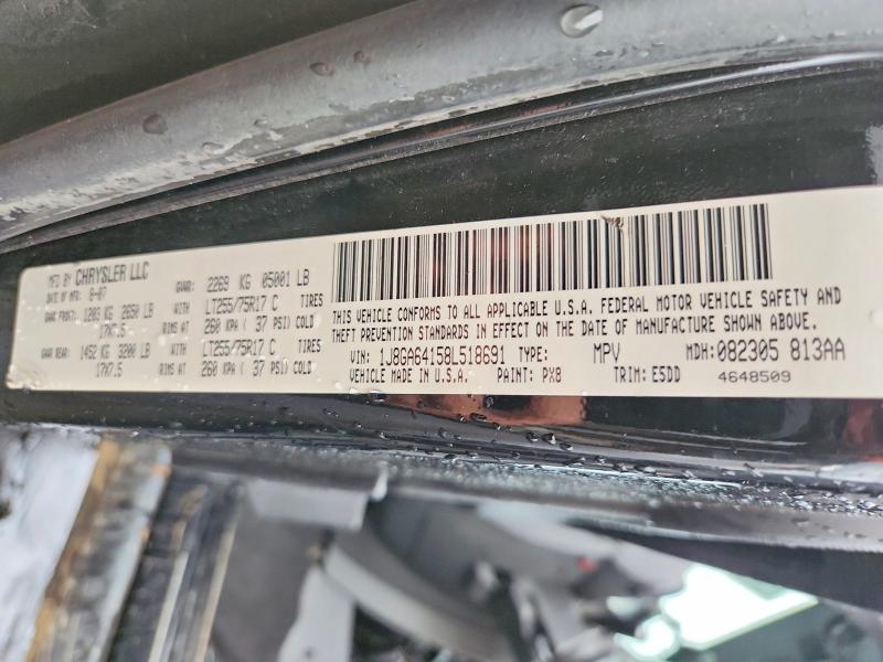 Aukcja sprzedaży 2008 Jeep Wrangler, vin: 1J8GA64158L518691, numer aukcji: 62283416