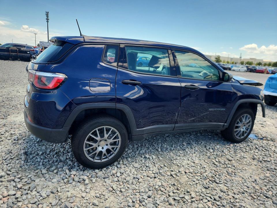 Продажа на аукционе авто 2020 Jeep Compass, vin: 3C4NJDAB3LT118366, номер лота: 59839356