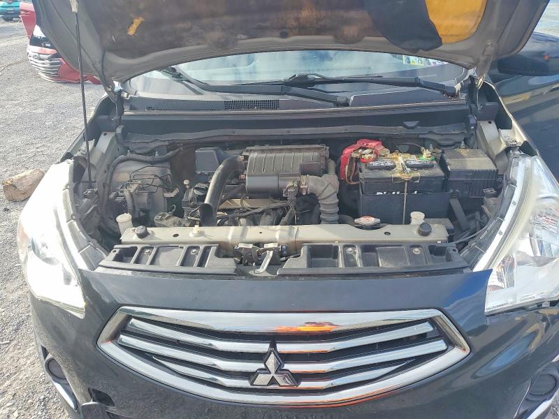 61354836 :رقم المزاد ، ML32F3FJ7HHF07814 vin ، 2017 Mitsubishi Mirage مزاد بيع