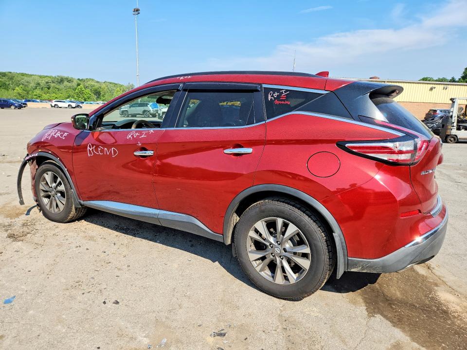 61151566 :رقم المزاد ، 5N1AZ2MH0HN138850 vin ، 2017 Nissan Murano مزاد بيع