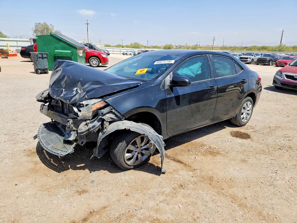 60076196 :رقم المزاد ، 5YFBURHE5GP525704 vin ، 2016 Toyota Corolla مزاد بيع