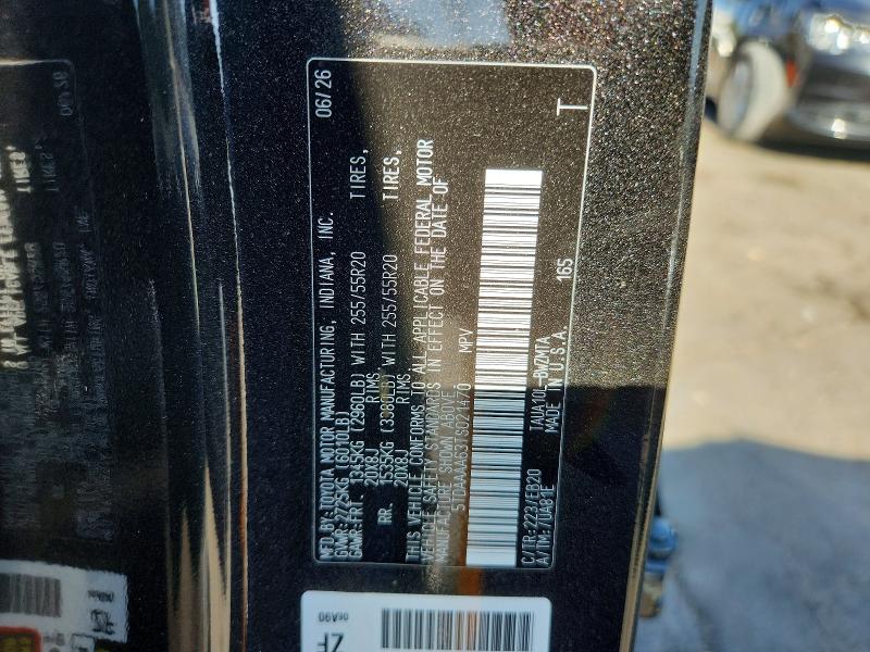 Aukcja sprzedaży 2026 Lexus Tx 350, vin: 5TDAAAA63TS021470, numer aukcji: 62920656