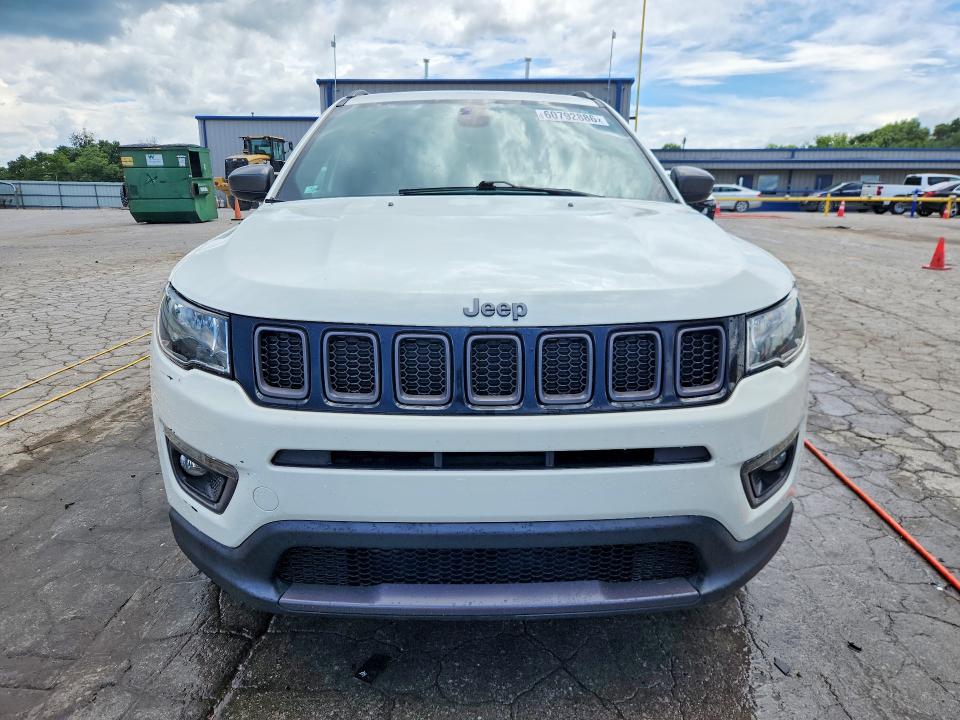 Auction sale of the 2021 Jeep Compass, vin: 3C4NJDEB8MT596309, lot number: 60792886