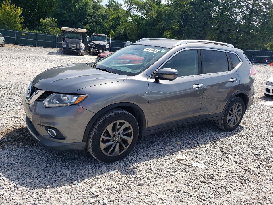 2016 Nissan Rogue მანქანა იყიდება აუქციონზე, vin: KNMAT2MT5GP669703, აუქციონის ნომერი: 62207526