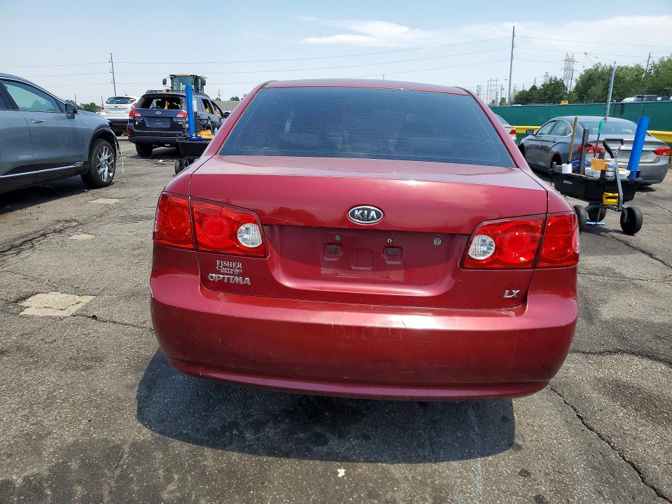 2007 Kia Optima მანქანა იყიდება აუქციონზე, vin: KNAGE123875137596, აუქციონის ნომერი: 59639356
