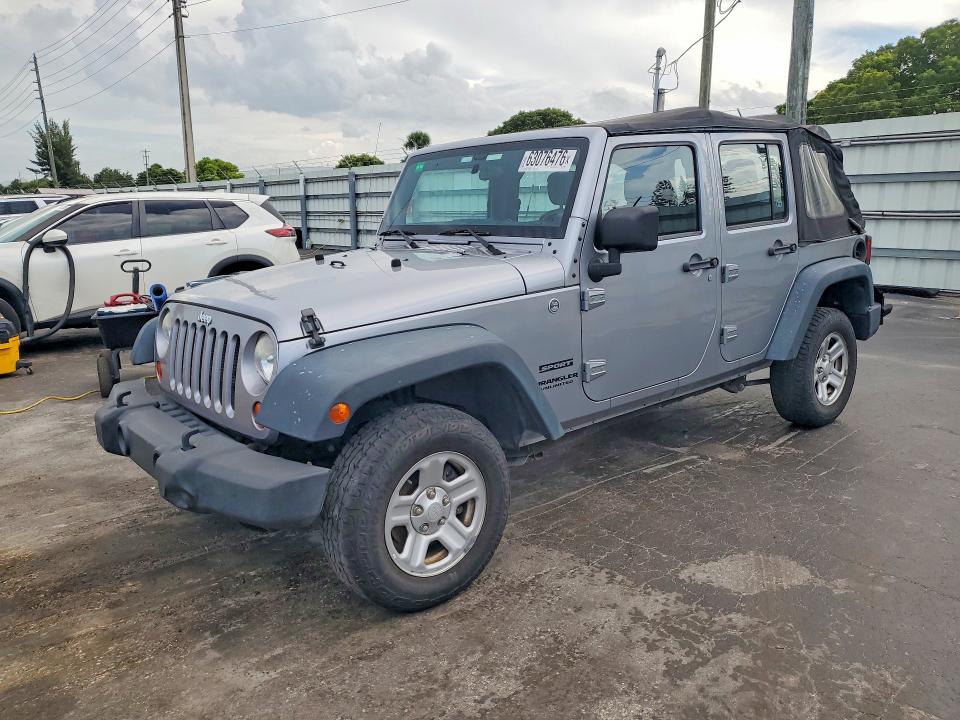 Продаж на аукціоні авто 2013 Jeep Wrangler Unlimited, vin: 1C4BJWDG2DL705824, номер лоту: 63076476