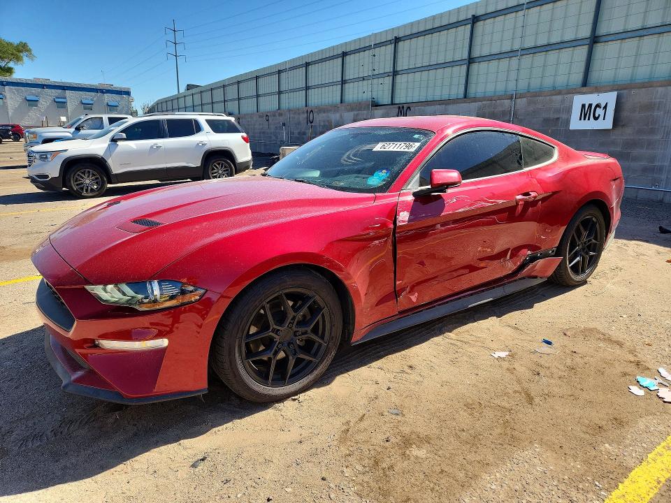 62711796 :رقم المزاد ، 1FA6P8THXL5124621 vin ، 2020 Ford Mustang مزاد بيع