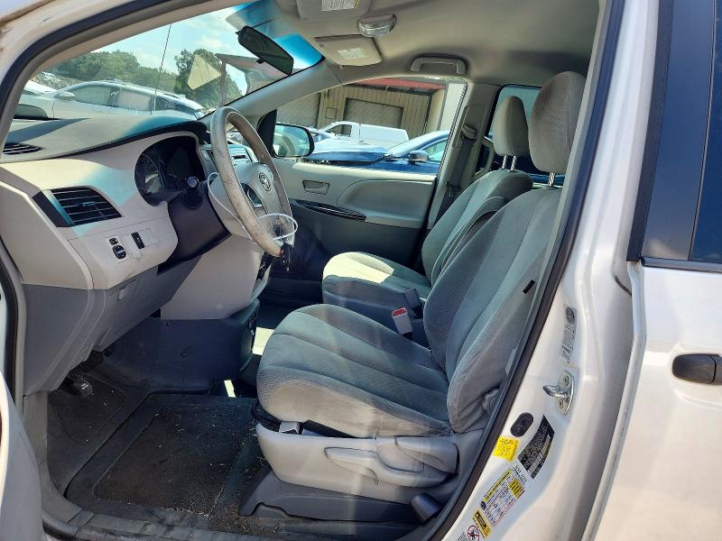 2012 Toyota Sienna მანქანა იყიდება აუქციონზე, vin: 5TDZK3DC7CS271484, აუქციონის ნომერი: 62798476