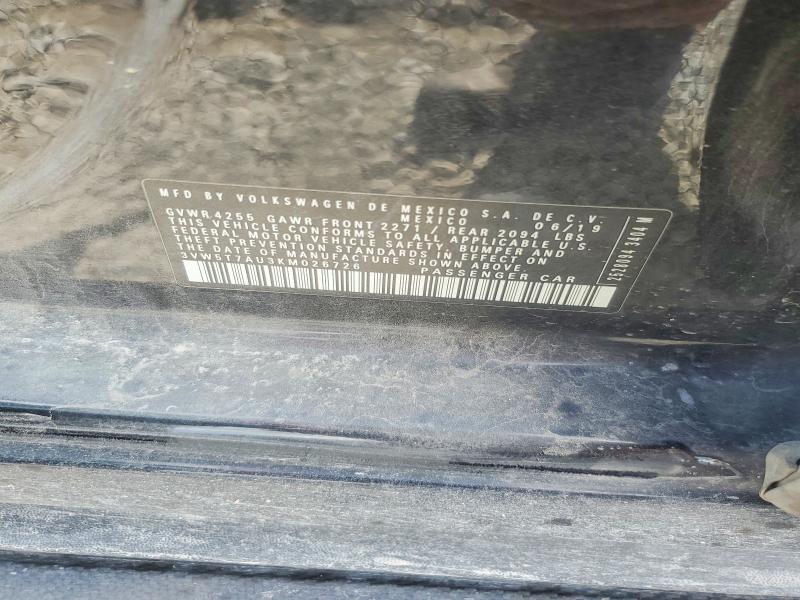 60293466 :رقم المزاد ، 3VW5T7AU3KM026726 vin ، 2019 Volkswagen Gti مزاد بيع