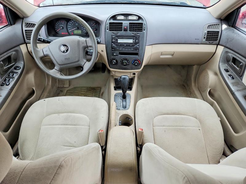 2006 Kia Spectra მანქანა იყიდება აუქციონზე, vin: KNAFE121565331091, აუქციონის ნომერი: 60489296