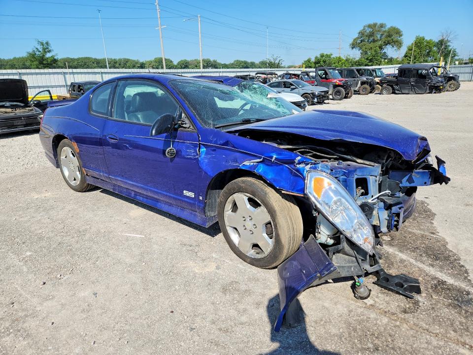 Продажа на аукционе авто 2007 Chevrolet Monte Carlo, vin: 2G1WL16C479356047, номер лота: 60226566