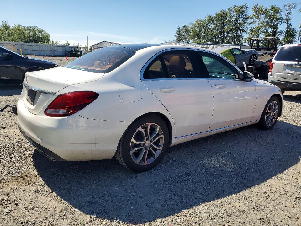 59191606 :رقم المزاد ، 55SWF4JB5HU199297 vin ، 2017 Mercedes-benz C مزاد بيع