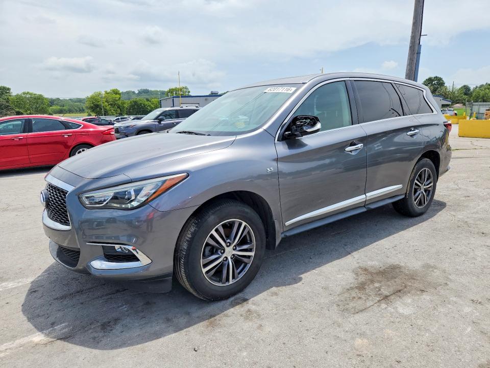 62017116 :رقم المزاد ، 5N1DL0MM5HC550760 vin ، 2017 Infiniti Qx60 مزاد بيع
