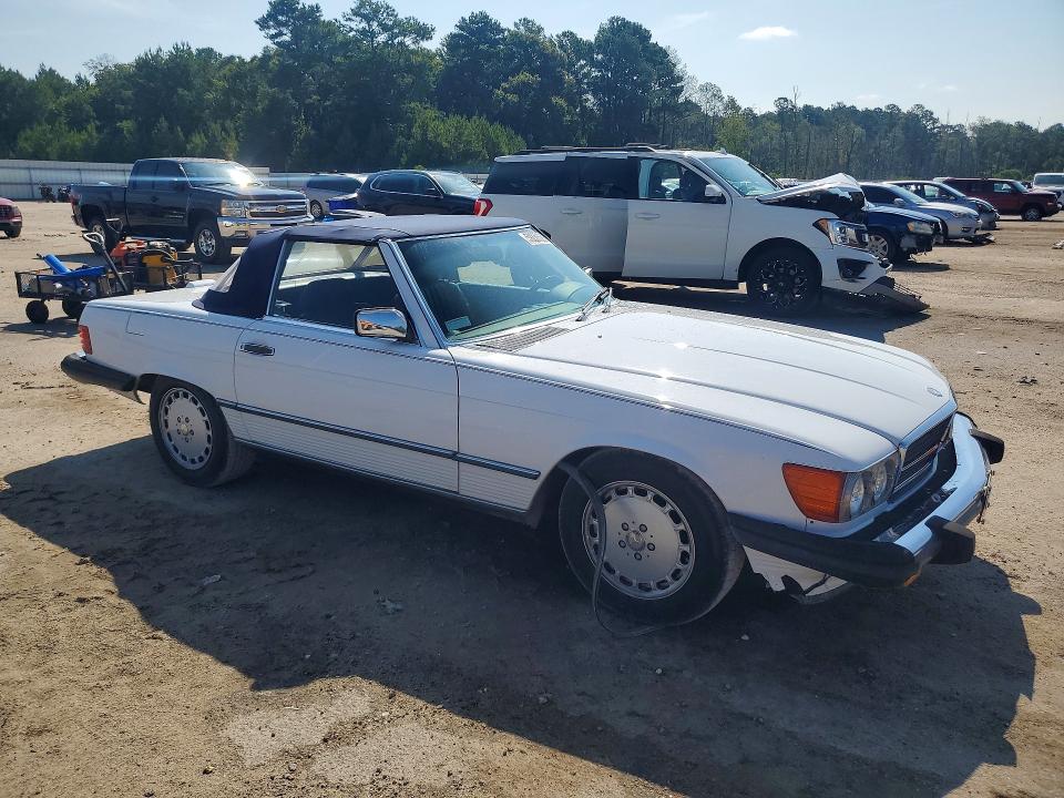 1989 Mercedes-benz 560 მანქანა იყიდება აუქციონზე, vin: WDBBA48D4KA098305, აუქციონის ნომერი: 59236566