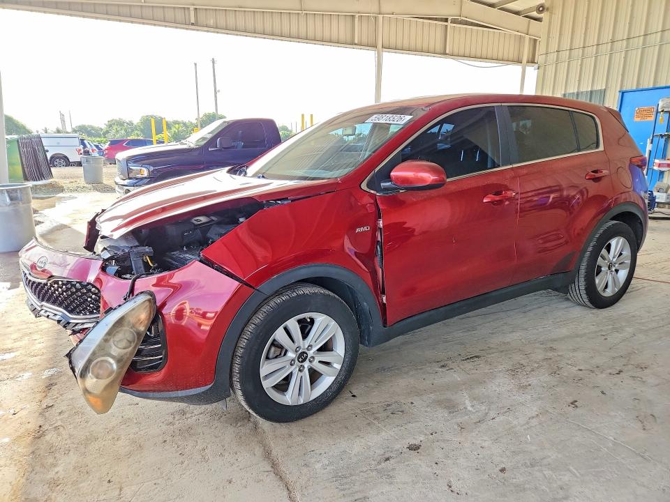 2018 Kia Sportage მანქანა იყიდება აუქციონზე, vin: KNDPMCAC2J7361574, აუქციონის ნომერი: 59818526