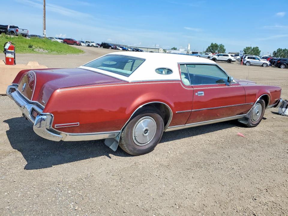 60191026 :رقم المزاد ، 3Y89A816781 vin ، 1973 Lincoln Continental Mk Iv مزاد بيع