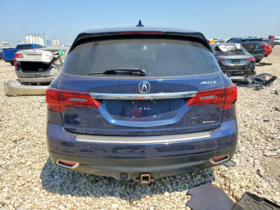 59381776 :رقم المزاد ، 5FRYD4H4XEB048814 vin ، 2014 Acura Mdx مزاد بيع