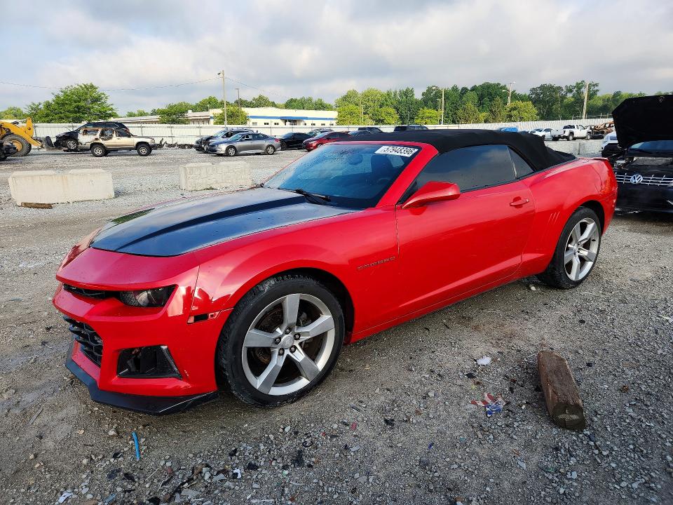 57948396 :رقم المزاد ، 2G1FC3DD6B9208398 vin ، 2011 Chevrolet Camaro مزاد بيع