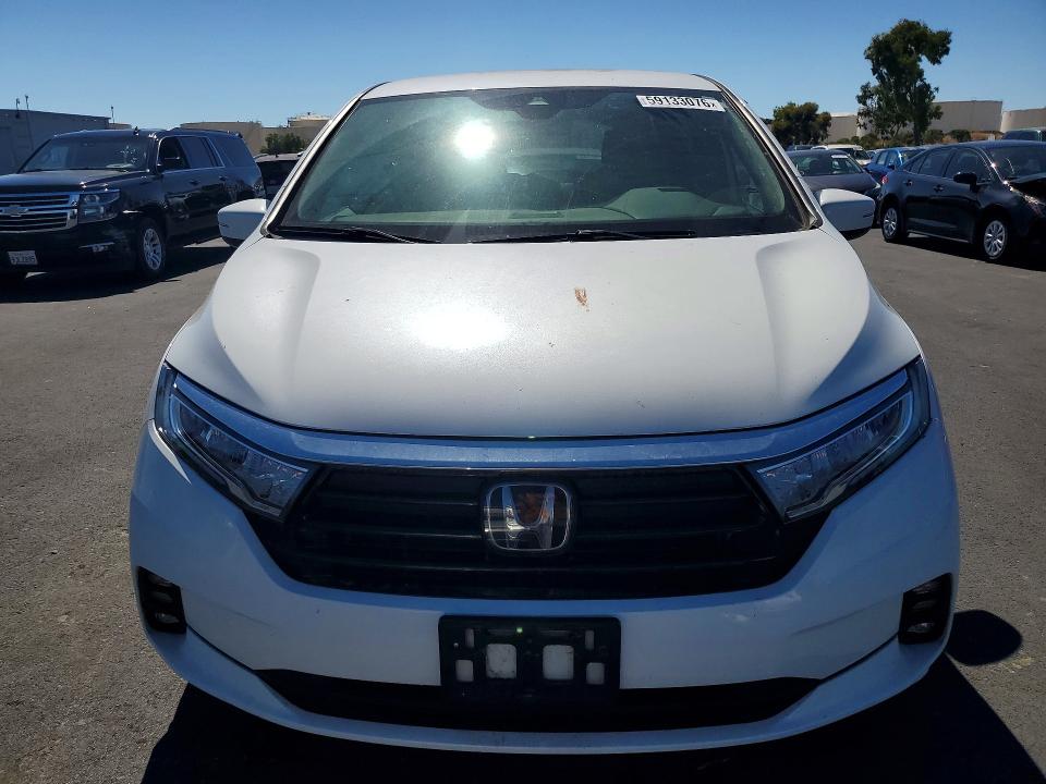 2022 Honda Odyssey მანქანა იყიდება აუქციონზე, vin: 5FNRL6H54NB006572, აუქციონის ნომერი: 59133076