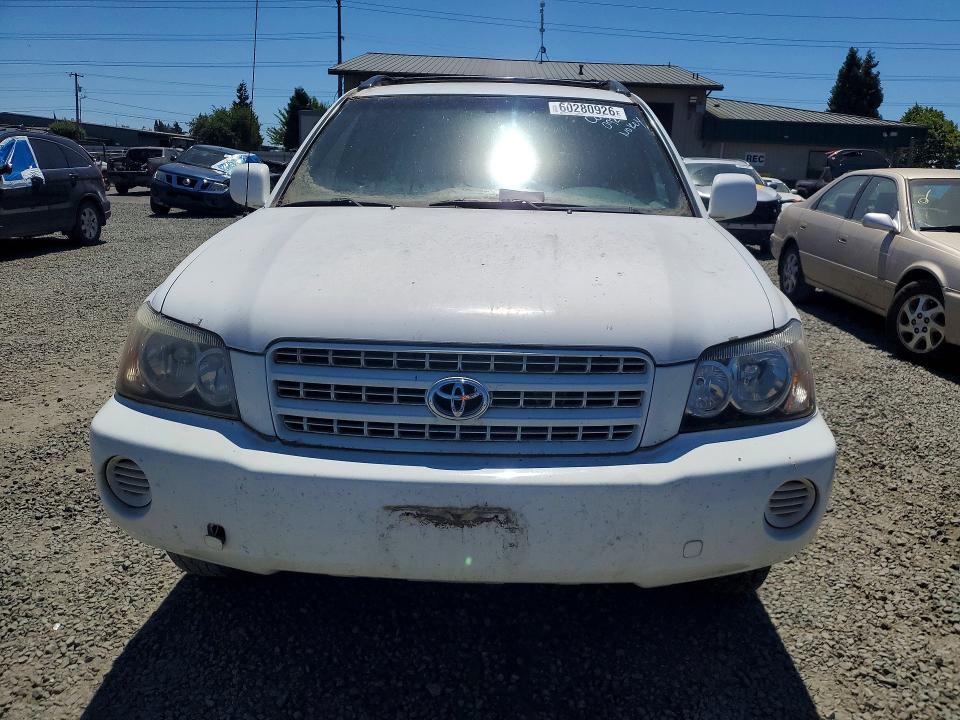 60280926 :رقم المزاد ، JTEHF21A210037875 vin ، 2001 Toyota Highlander مزاد بيع