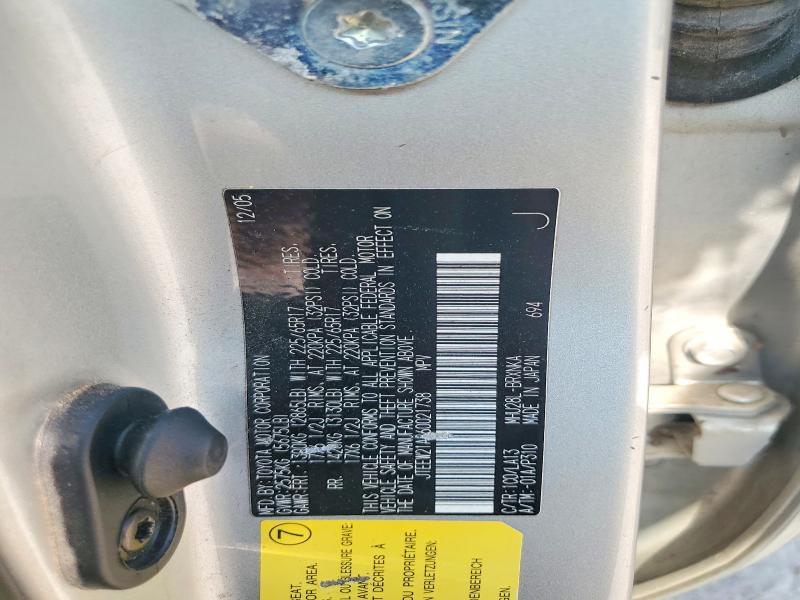Aukcja sprzedaży 2006 Toyota Highlander, vin: JTEEW21A860021738, numer aukcji: 85989385