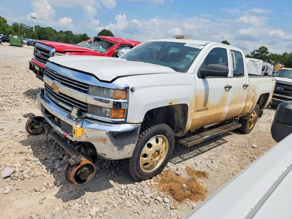 60986356 :رقم المزاد ، 1GC2KUEGXFZ535700 vin ، 2015 Chevrolet Silverado مزاد بيع