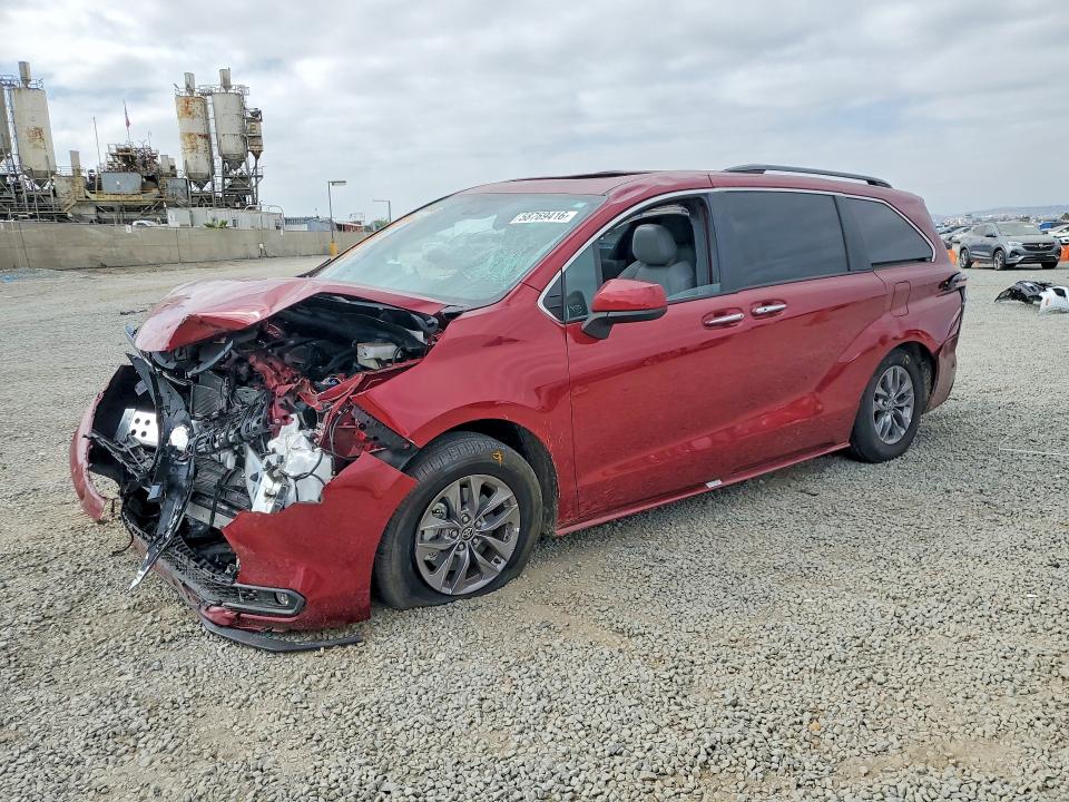 Продаж на аукціоні авто 2026 Toyota Sienna, vin: 5TDYRKEC2TS308960, номер лоту: 58769416