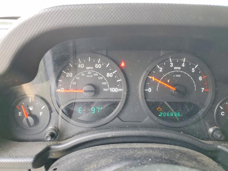 60145656 :رقم المزاد ، 1J8FA24108L626883 vin ، 2008 Jeep Wrangler مزاد بيع