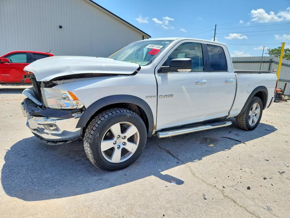 2010 Dodge Ram 1500 მანქანა იყიდება აუქციონზე, vin: 1D7RV1GT8AS124124, აუქციონის ნომერი: 60683156