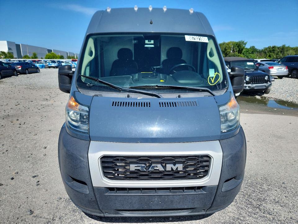 2021 Ram Promaster 3500 მანქანა იყიდება აუქციონზე, vin: 3C6FRVJG4ME503303, აუქციონის ნომერი: 60793186
