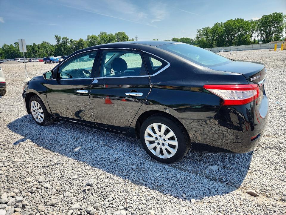 2014 Nissan Sentra მანქანა იყიდება აუქციონზე, vin: 3N1AB7AP5EY267301, აუქციონის ნომერი: 61042026