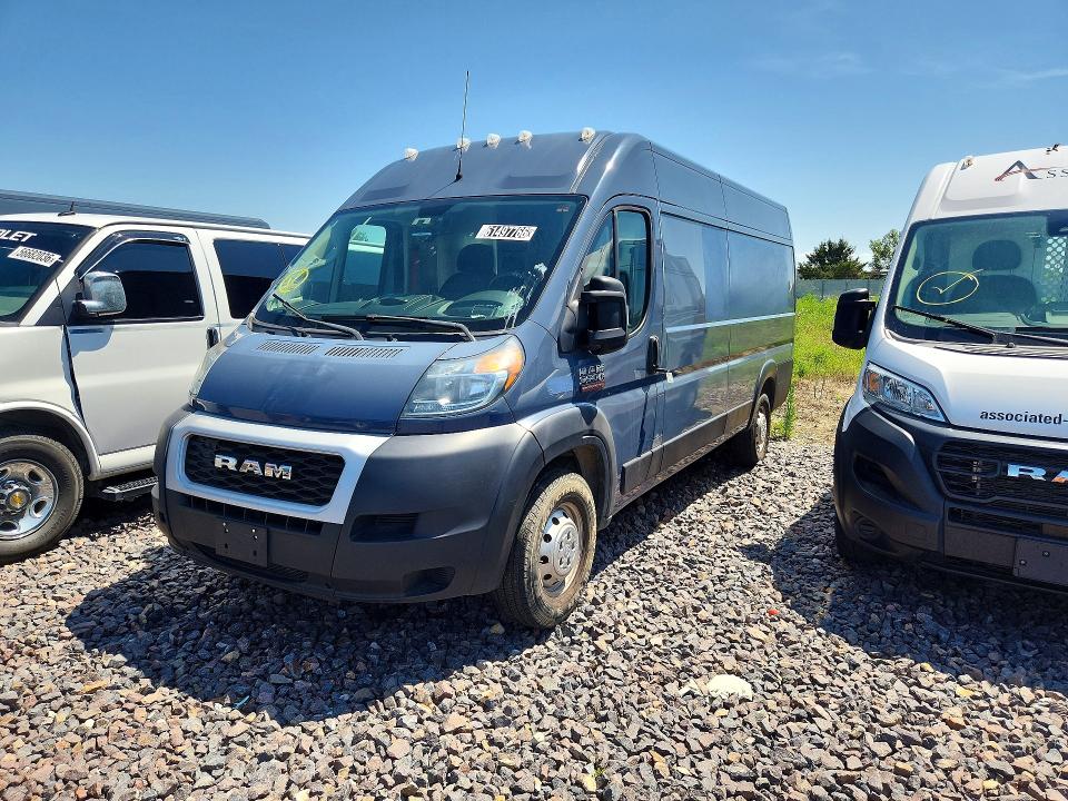 61497766 :رقم المزاد ، 3C6URVJG1LE132123 vin ، 2020 Ram Promaster 3500 مزاد بيع