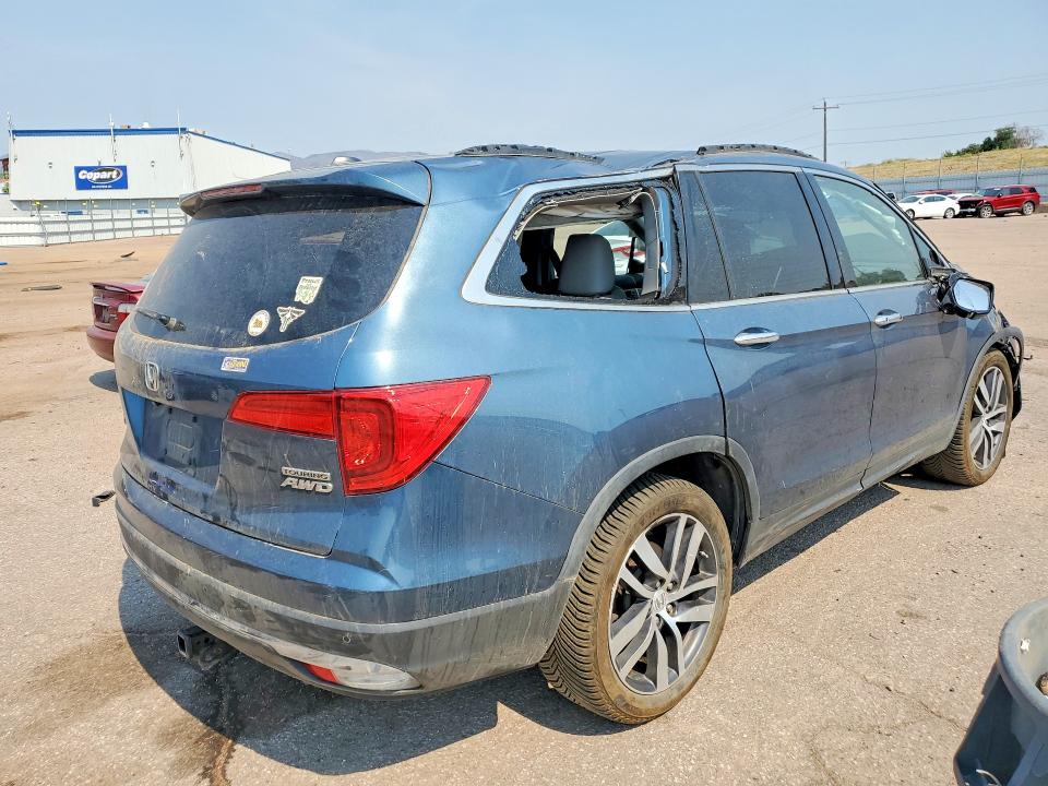 2017 Honda Pilot მანქანა იყიდება აუქციონზე, vin: 5FNYF6H97HB080000, აუქციონის ნომერი: 59666216