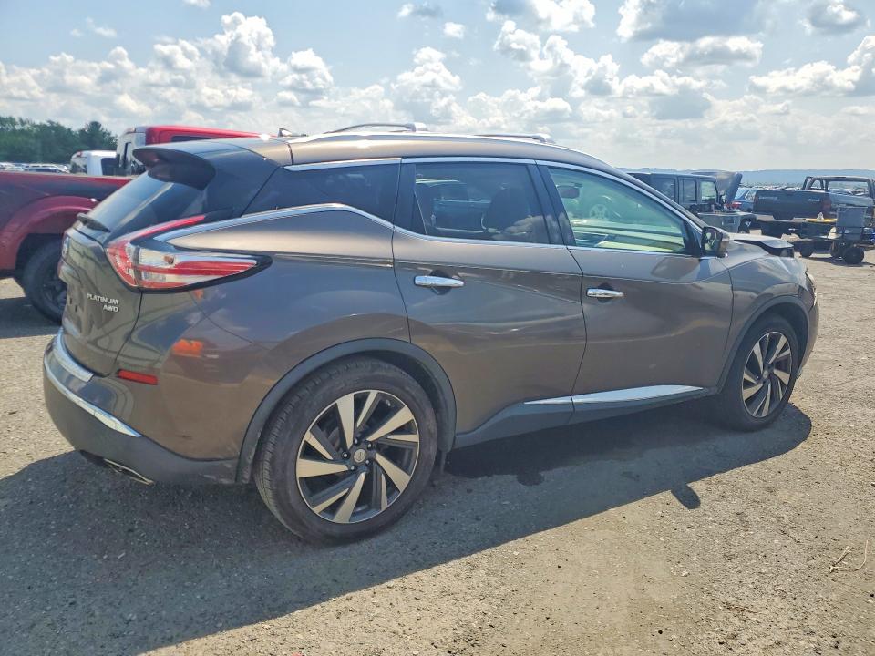 2015 Nissan Murano მანქანა იყიდება აუქციონზე, vin: 5N1AZ2MH7FN234147, აუქციონის ნომერი: 63367436