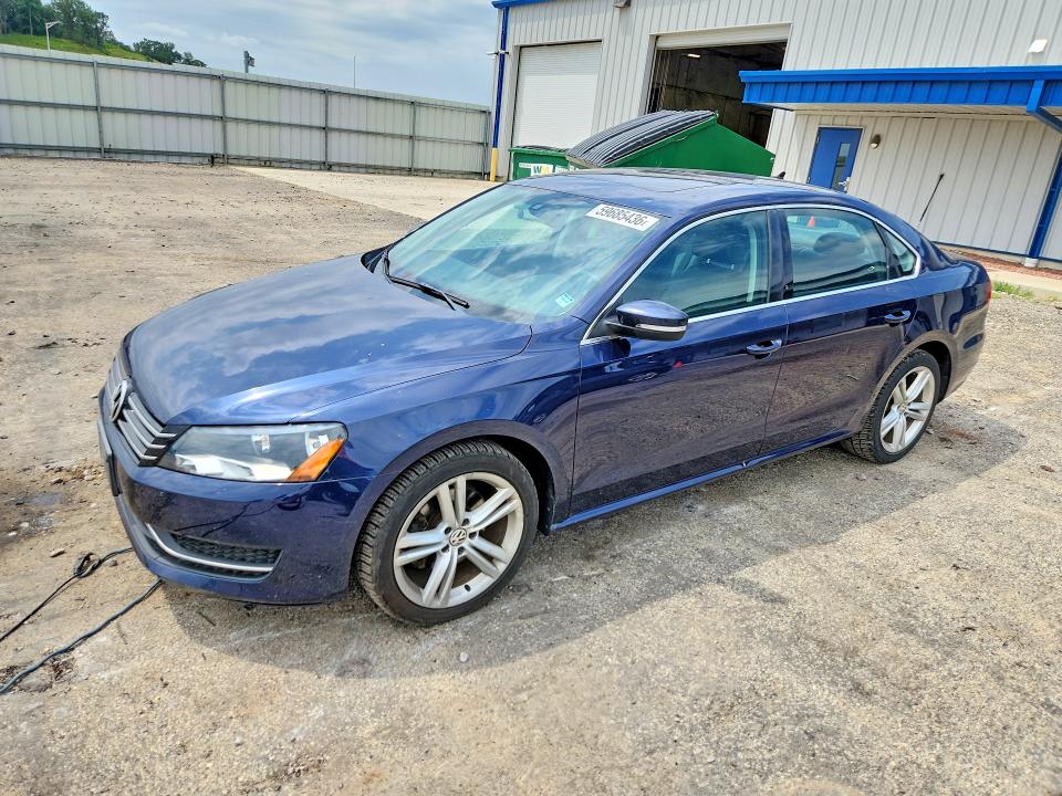 59685436 :رقم المزاد ، 1VWBT7A34EC077734 vin ، 2014 Volkswagen Passat مزاد بيع
