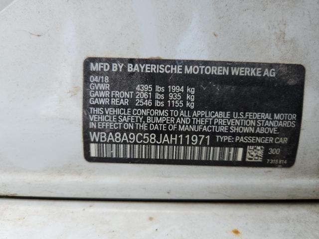 Продажа на аукционе авто 2018 Bmw 320, vin: WBA8A9C58JAH11971, номер лота: 59300706