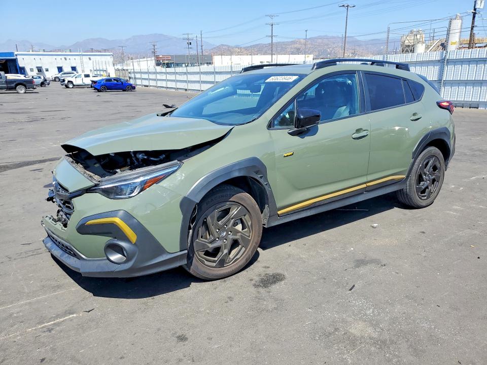 60623946 :رقم المزاد ، 4S4GUHF68R3789065 vin ، 2024 Subaru Crosstrek مزاد بيع