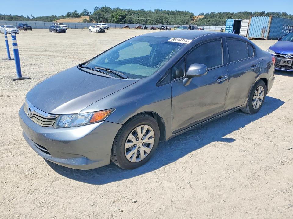 Продажа на аукционе авто 2012 Honda Civic, vin: 2HGFB2F57CH603242, номер лота: 60204736
