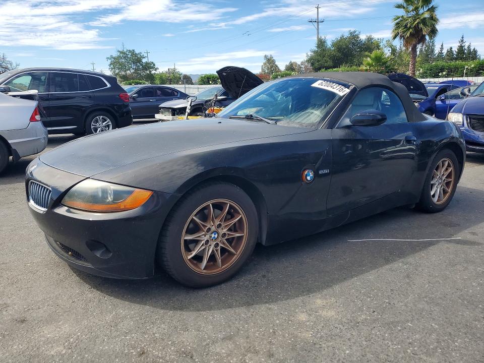 62004316 :رقم المزاد ، 4USBT33483LS40426 vin ، 2003 Bmw Z4 مزاد بيع