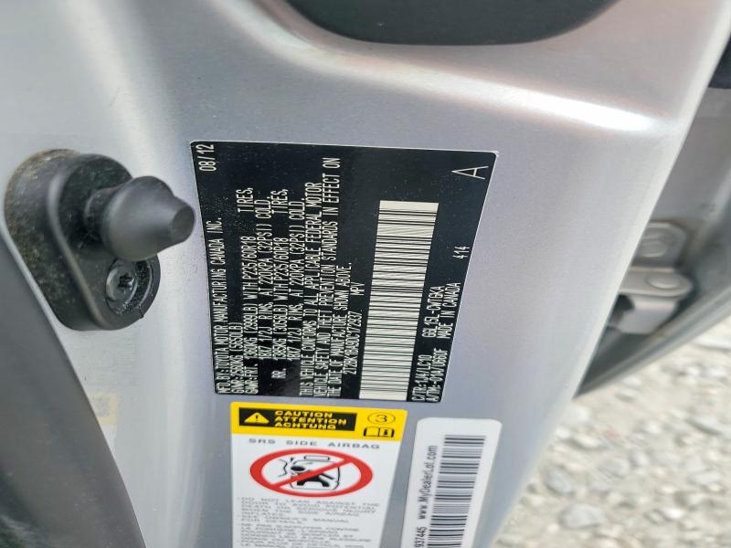 60276816 :رقم المزاد ، 2T2BK1BA9DC172937 vin ، 2013 Lexus Rx 350 مزاد بيع