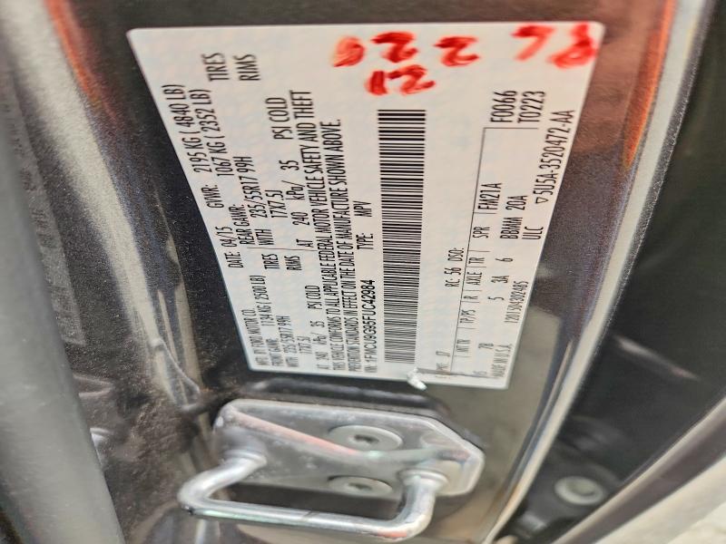 Продажа на аукционе авто 2015 Ford Escape, vin: 1FMCU9G95FUC42984, номер лота: 60129256