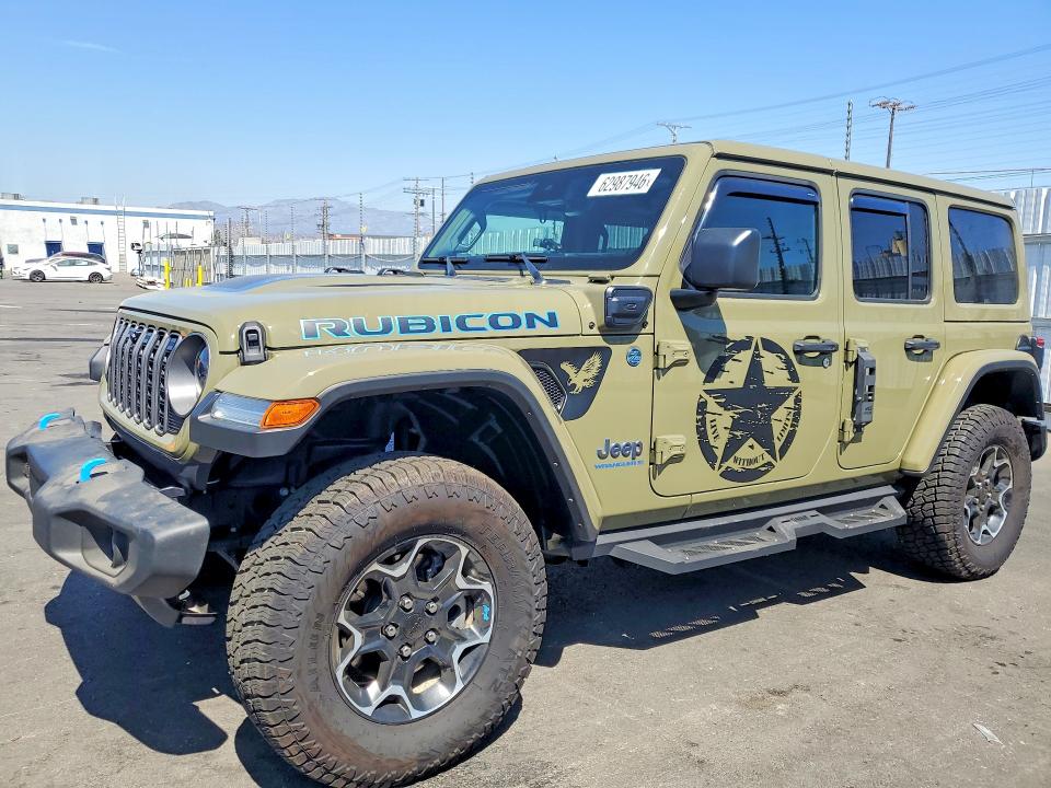 62987946 :رقم المزاد ، 1C4RJXR68SW509886 vin ، 2025 Jeep Wrangler مزاد بيع